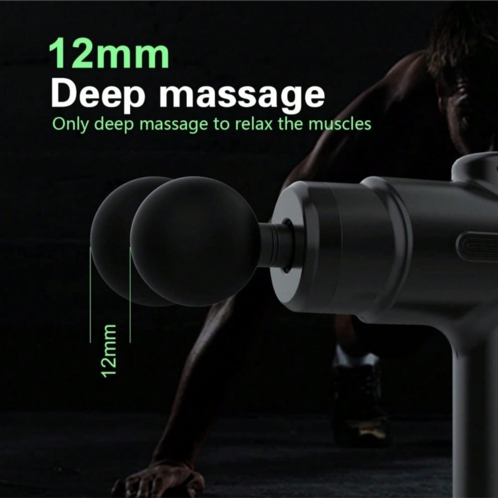 TotalFit Pro Massage Gun - Deep Tissue Percussion Massager with 8 Heads