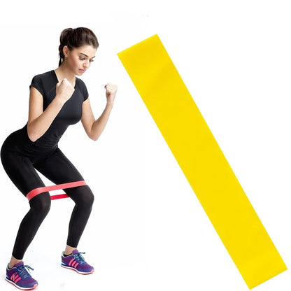 Resistance Bands, Set of 5 TPE Elastic Workout Bands Exercise Loop for Working Out Gym Strength Training Yoga Pilates