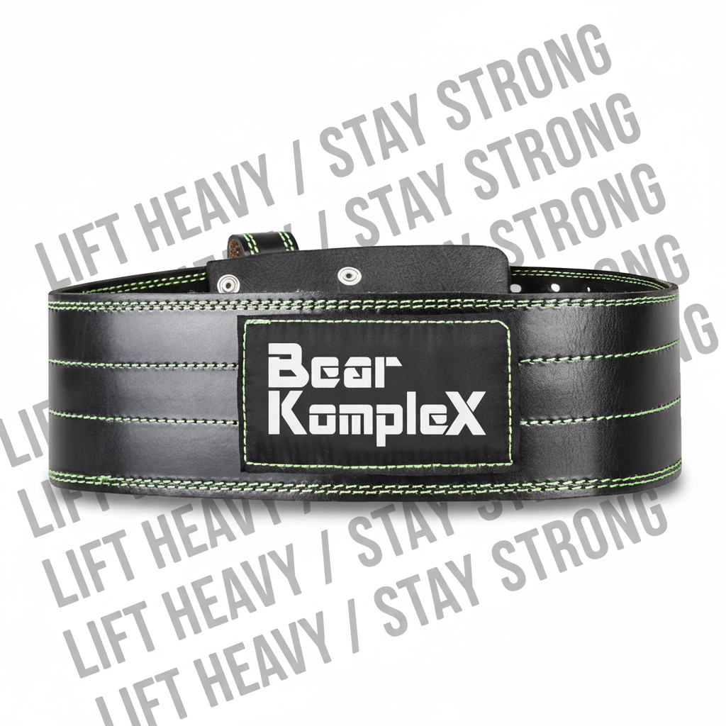 Bear KompleX - Genuine Leather Buckle Belt