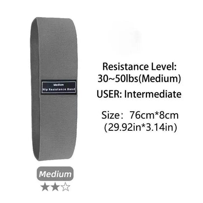 Fabric Resistance Hip Booty Bands Thigh Elastic Workout Bands