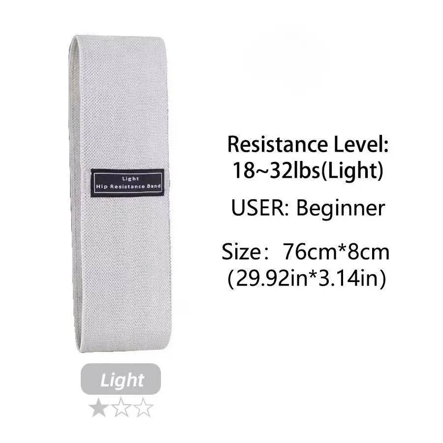 Fabric Resistance Hip Booty Bands Thigh Elastic Workout Bands