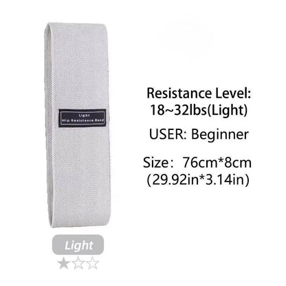Fabric Resistance Hip Booty Bands Thigh Elastic Workout Bands