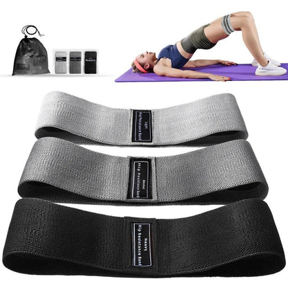 Fabric Resistance Hip Booty Bands Thigh Elastic Workout Bands