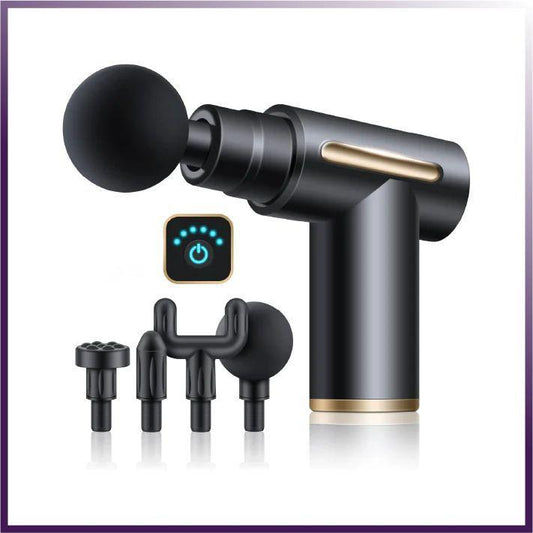 Muscle Massage Gun - Deep Tissue Percussion Massager with 6 Heads