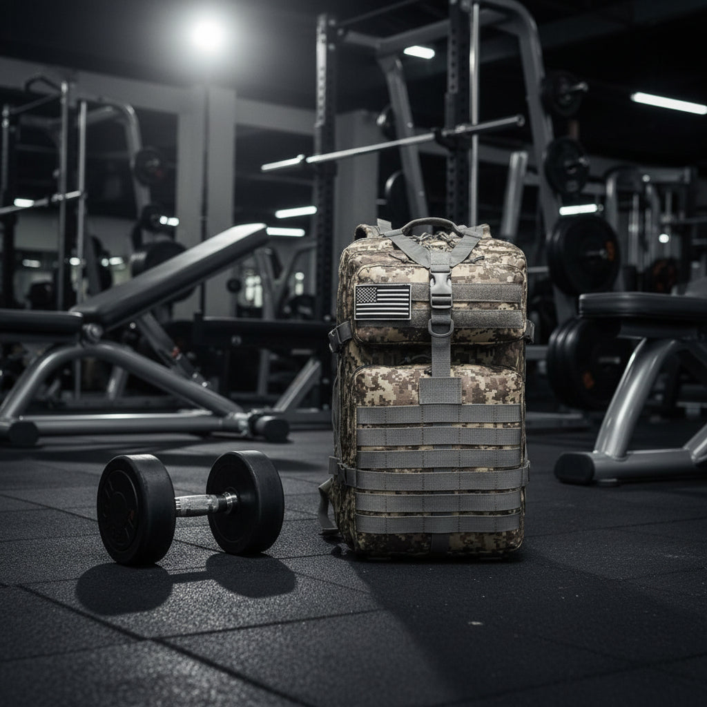 42L Tactical Backpack Bag with USA Patch