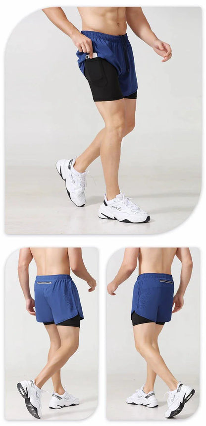 Men running shorts