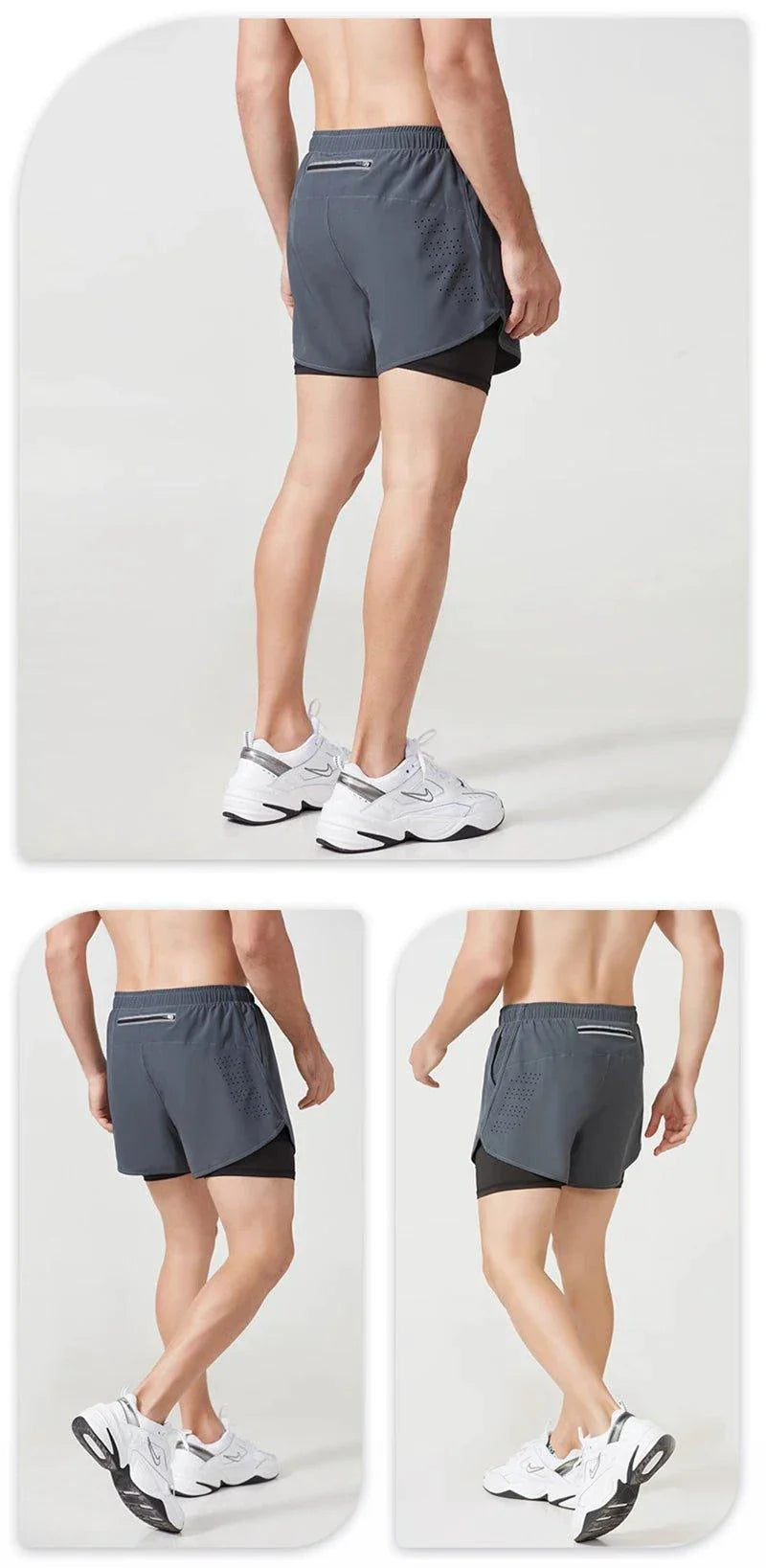 Men running shorts