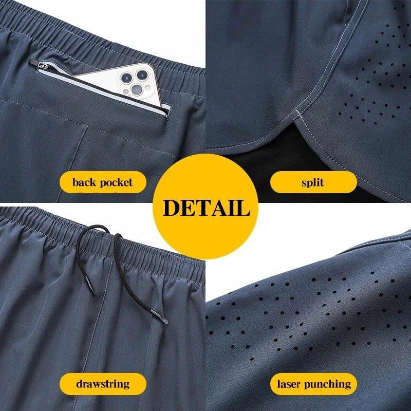 Men running shorts