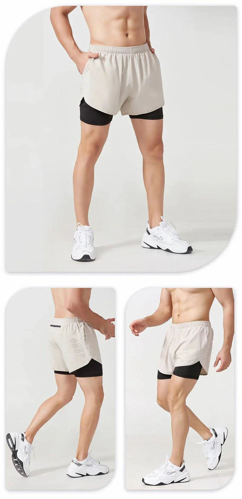 Men running shorts