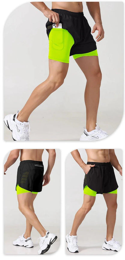 Men running shorts