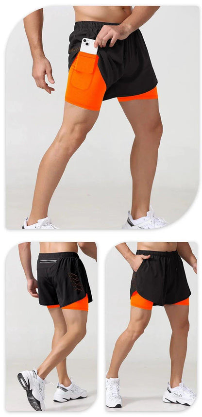 Men running shorts