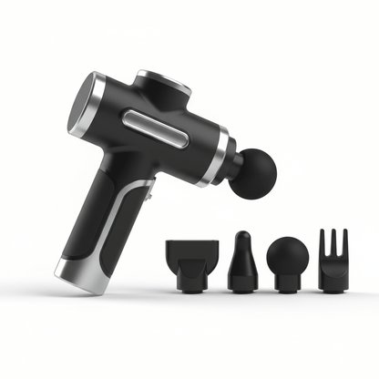 Muscle Massage Gun - Deep Tissue Percussion Massager with 6 Heads