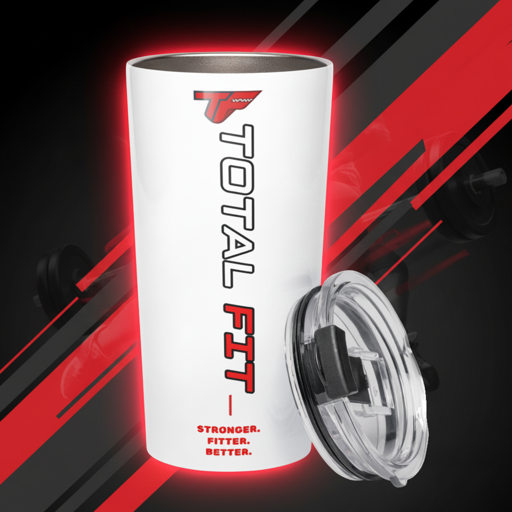 Tapered stainless steel tumbler