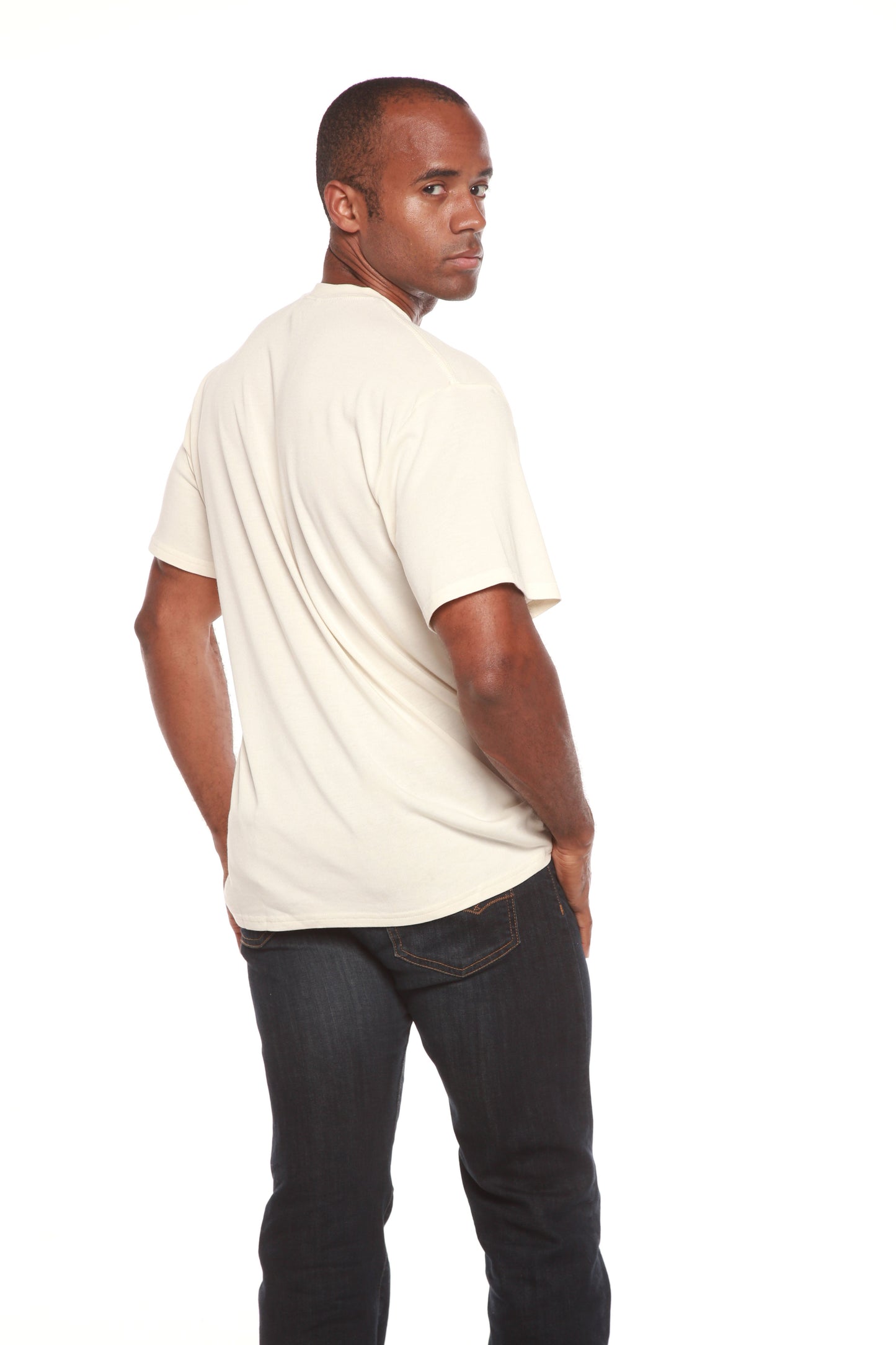 Men's Bamboo Viscose/Organic Cotton Short Sleeve T-Shirt - Classic Cut