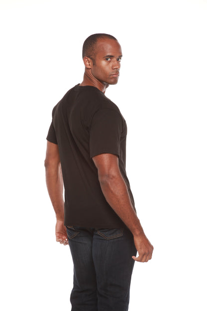 Men's Bamboo Viscose/Organic Cotton Short Sleeve T-Shirt - Classic Cut