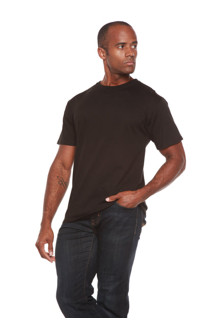Men's Bamboo Viscose/Organic Cotton Short Sleeve T-Shirt - Classic Cut